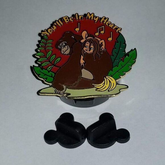 # Disney Tarzan Kala Pin Magical Musical Moments You'll Be In My Heart Red MMM M - Picture 2 of 6